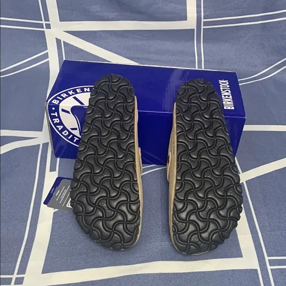 Birkenstock Boston 😘Cream Narrow 😘Mules Contoured Footbed Slip-On