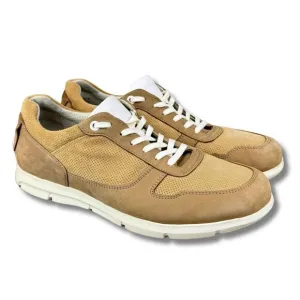 Birkenstock Cincinnati  Sneaker Shoe EU 44 Tan Brown Leather Suede Lace Up Men's