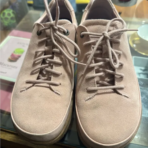 Birkenstock Honneff pink suede size 41 (10)