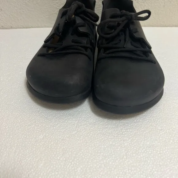 Birkenstock  Montana Black Oiled Leather Narrow - Size 37