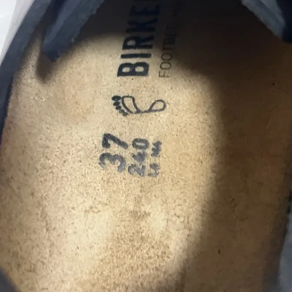 Birkenstock  Montana Black Oiled Leather Narrow - Size 37