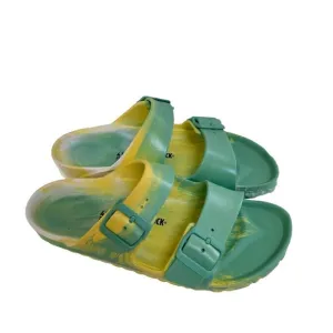 Birkenstock NWOT Unisex Arizona Essentials Eva Sandals Multi Jade Size 41
