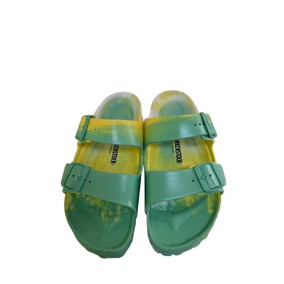 Birkenstock NWOT Unisex Arizona Essentials Eva Sandals Multi Jade Size 41