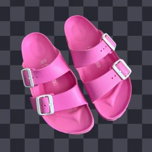 BIRKENSTOCK Pink Double-Strap Sandals