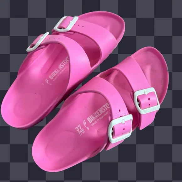 BIRKENSTOCK Pink Double-Strap Sandals
