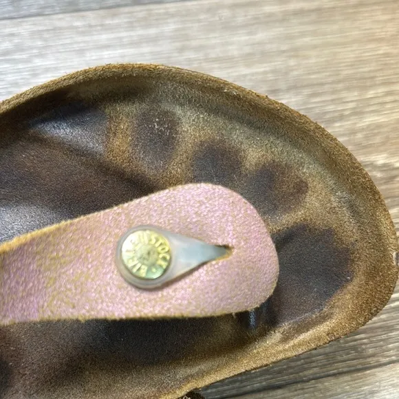 Birkenstock Pink  Sandals with Buckle size 39 (b72)