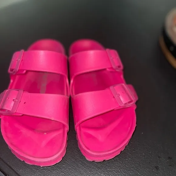 Birkenstock Pink Sandals with Comfort Sole
