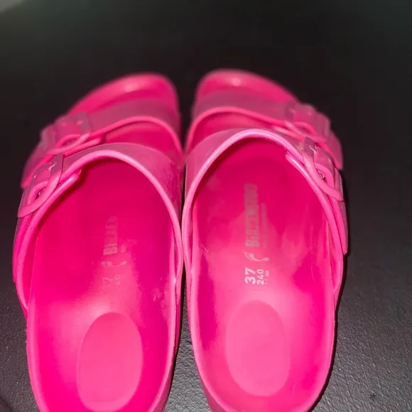 Birkenstock Pink Sandals with Comfort Sole