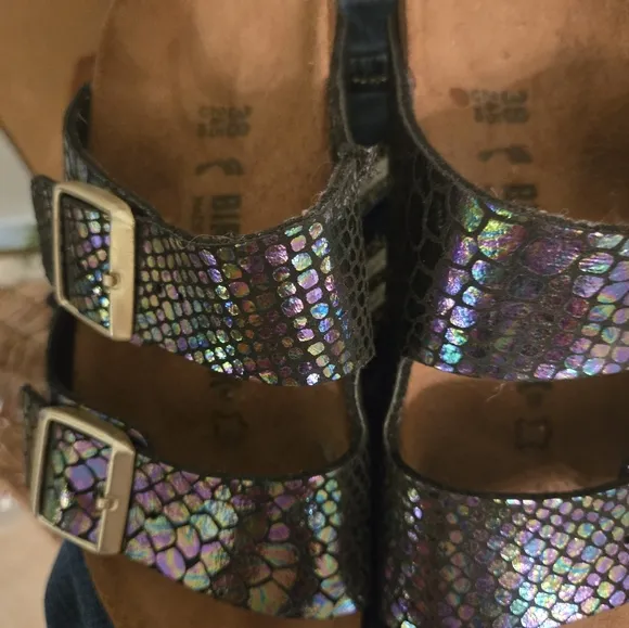 Birkenstock Unicorn Sandals - Iridescent Size 38