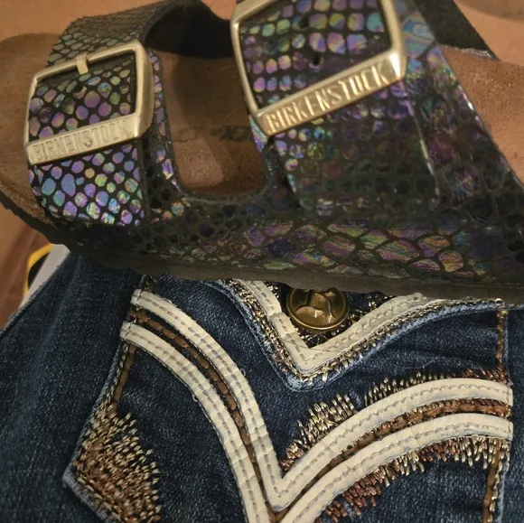 Birkenstock Unicorn Sandals - Iridescent Size 38