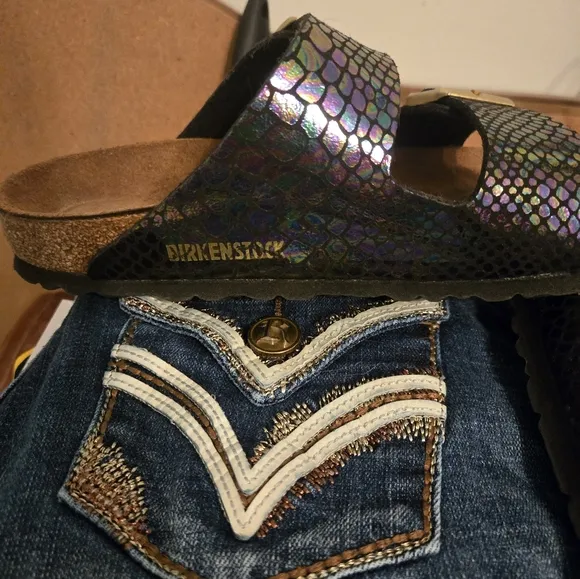 Birkenstock Unicorn Sandals - Iridescent Size 38