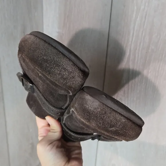 Birkenstock Women Boston Suede Clog Mule shoes sz 41/10 Regular