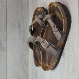 Birkenstock Women Mayari Loop Toe Sandals Flats shoes sz 39/8 Regular