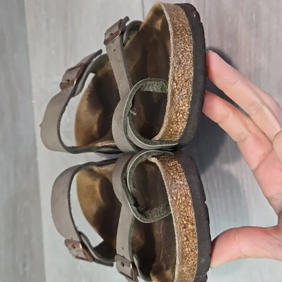 Birkenstock Women Mayari Loop Toe Sandals Flats shoes sz 39/8 Regular