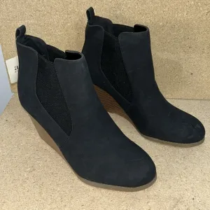 Black Ankle Boots (G732)