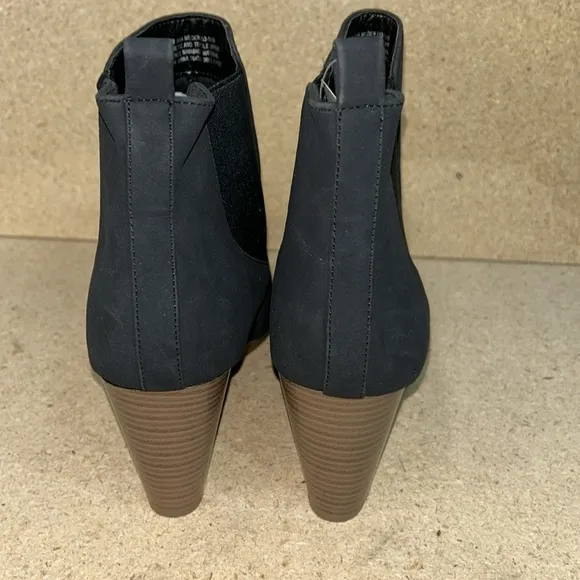 Black Ankle Boots (G732)