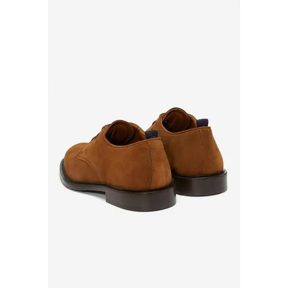 Bonobos Dalton Derby Brown Suede Lace Up Men's Shoes Size 11.5
