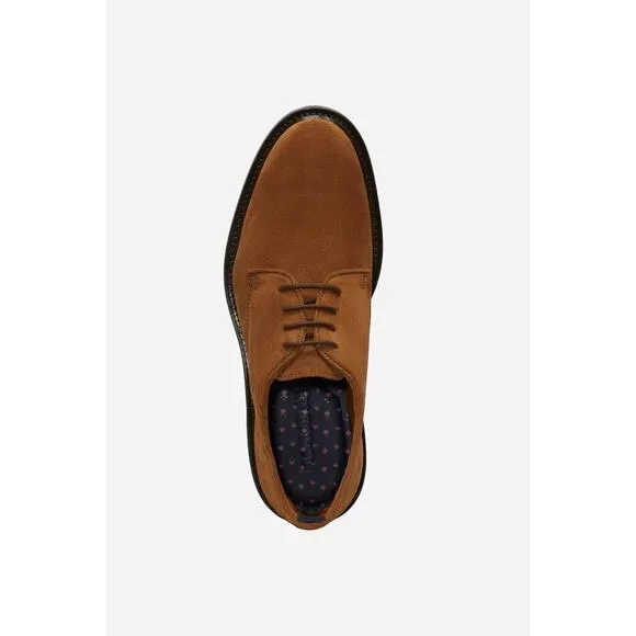 Bonobos Dalton Derby Brown Suede Lace Up Men's Shoes Size 11.5