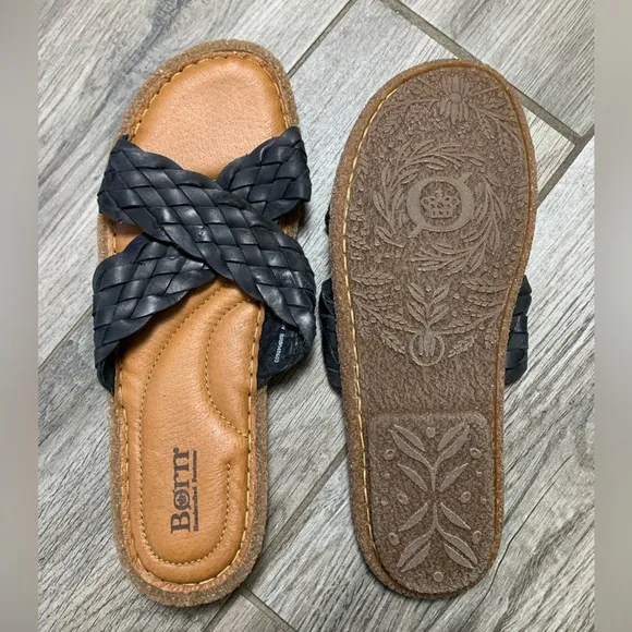 Born Rue Braided 🖤 Sandals