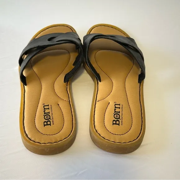 Born Women's Black Sandals size 8M