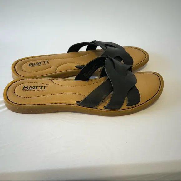 Born Women's Black Sandals size 8M