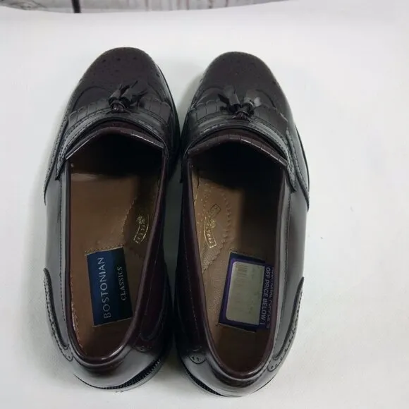 Bostonian Classic First Flex Burgundy Leather Shoe