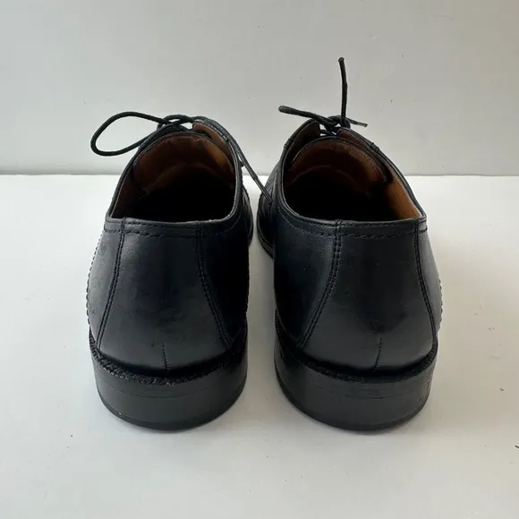 Bostonian Leather Cap Toe Oxford Dress Shoes Classic Black Shoes Mens‎ 10M