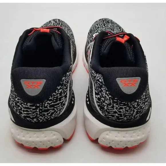 Brooks Adrenaline GTS 20 Running Shoes Womens 11.5 M Black Pink White Gray NWOB