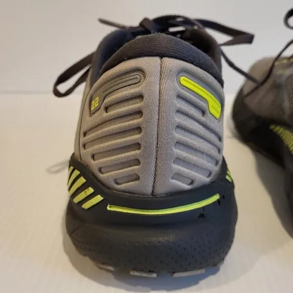 Brooks Adrenaline GTS 22 1103661D068 Gray Nightlife Men's Running Shoes Size 8 D