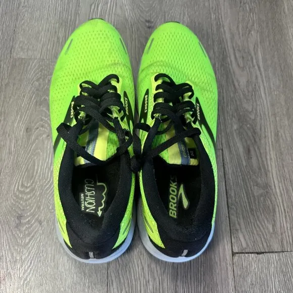 Brooks Ghost 14 Green Running Shoes Men's Size 10.5 - 1103691D310