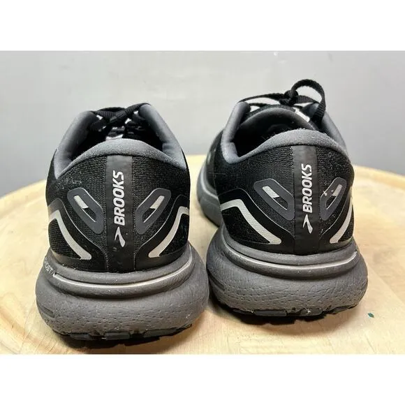 Brooks Ghost 15 GTX Mens Size 9.5D Black Athletic Running Shoes