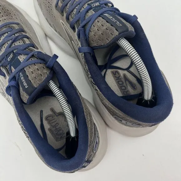 Brooks Glycerin 20 Men's Size 12 Alloy Grey Blue Depths Running Shoes Sneakers