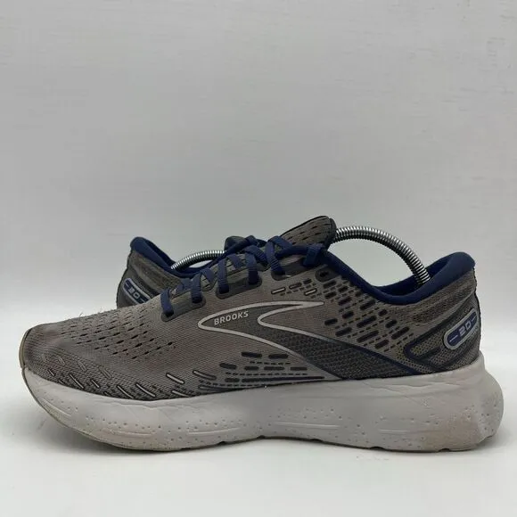 Brooks Glycerin 20 Men's Size 12 Alloy Grey Blue Depths Running Shoes Sneakers