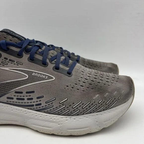 Brooks Glycerin 20 Men's Size 12 Alloy Grey Blue Depths Running Shoes Sneakers
