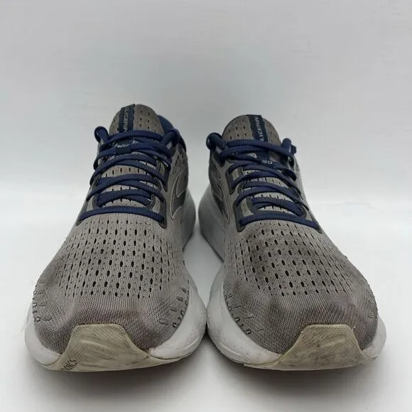 Brooks Glycerin 20 Men's Size 12 Alloy Grey Blue Depths Running Shoes Sneakers