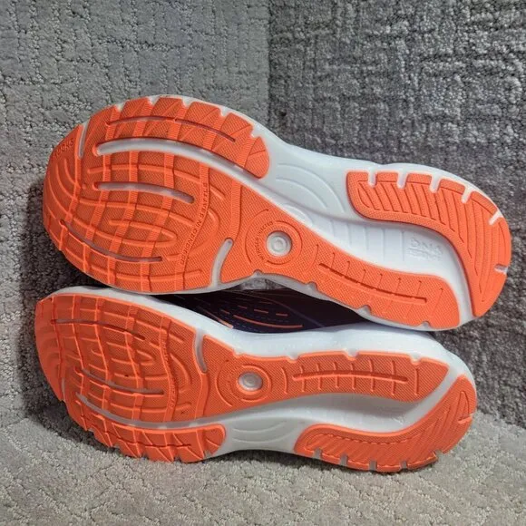 Brooks Glycerin 20 Men's Size 9D Blue Orange Running Sneaker Shoes 1103821D444