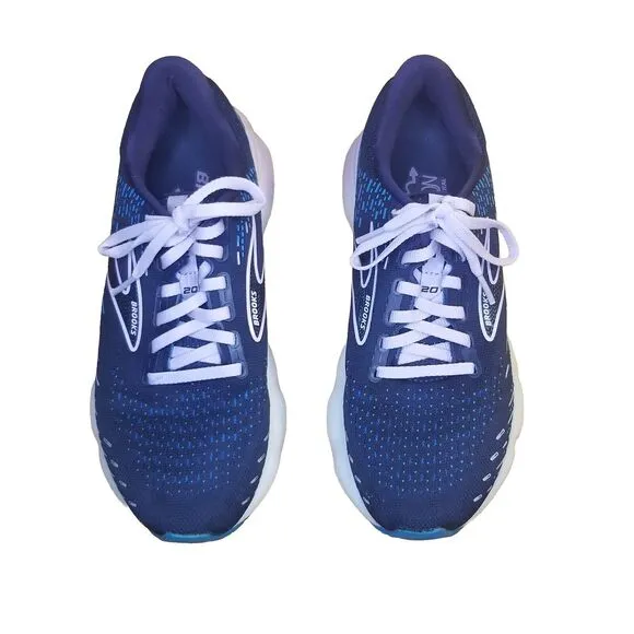 Brooks Glycerin 20 Women's Size 8.5B Blue Running Shoes Sneakers 1203691B499