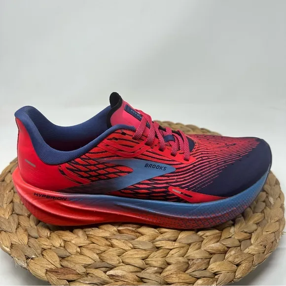 BROOKS Hyperion Max Running Shoes Pink Cobalt Blissful Blue Size 9.5