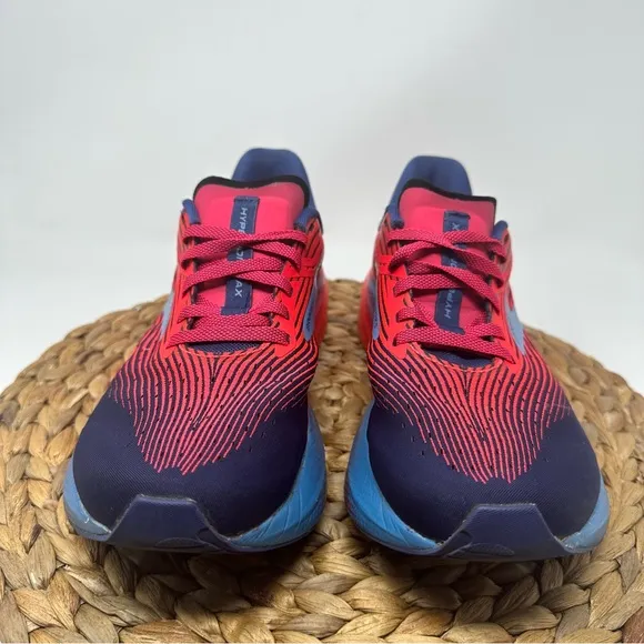 BROOKS Hyperion Max Running Shoes Pink Cobalt Blissful Blue Size 9.5
