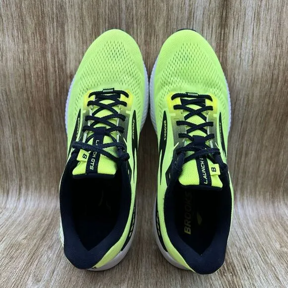 Brooks Launch 8 Men's‎ Size 11 D Running Shoes Neon Yellow Green 1103591D774