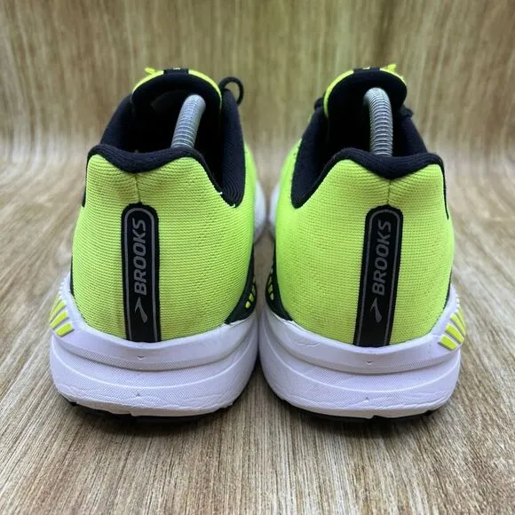 Brooks Launch 8 Men's‎ Size 11 D Running Shoes Neon Yellow Green 1103591D774