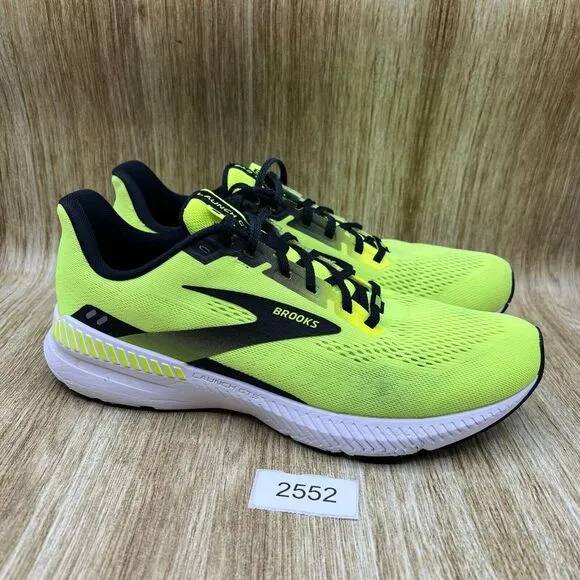 Brooks Launch 8 Men's‎ Size 11 D Running Shoes Neon Yellow Green 1103591D774