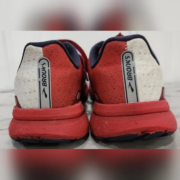 Brooks Launch 8 Running Shoes Texas Star Flag USA 1203451B621 Womens Siz…