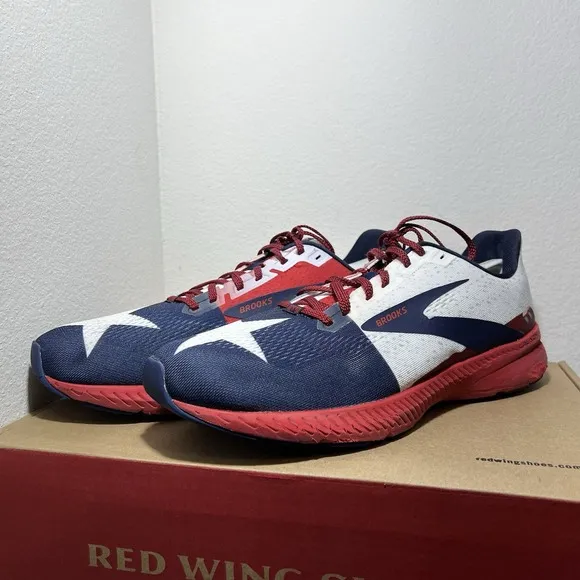 Brooks Launch 8 Texas State Mens Size 13 Running Shoes Sneakers 1103581D621