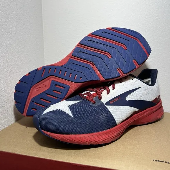 Brooks Launch 8 Texas State Mens Size 13 Running Shoes Sneakers 1103581D621
