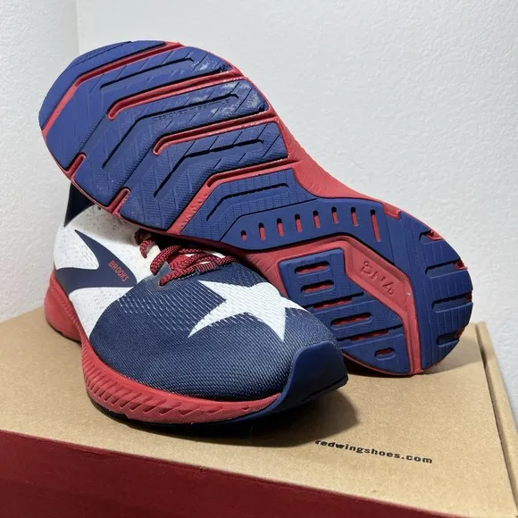 Brooks Launch 8 Texas State Mens Size 13 Running Shoes Sneakers 1103581D621