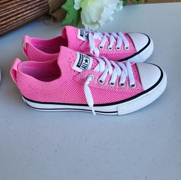 Bundle Of 3 Girl Shoes TOMS, Vans, And Converse