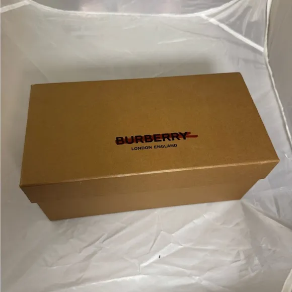 Burberry Black Slide Sandals UK5