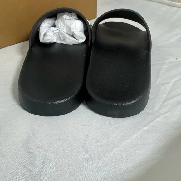 Burberry Black Slide Sandals UK5