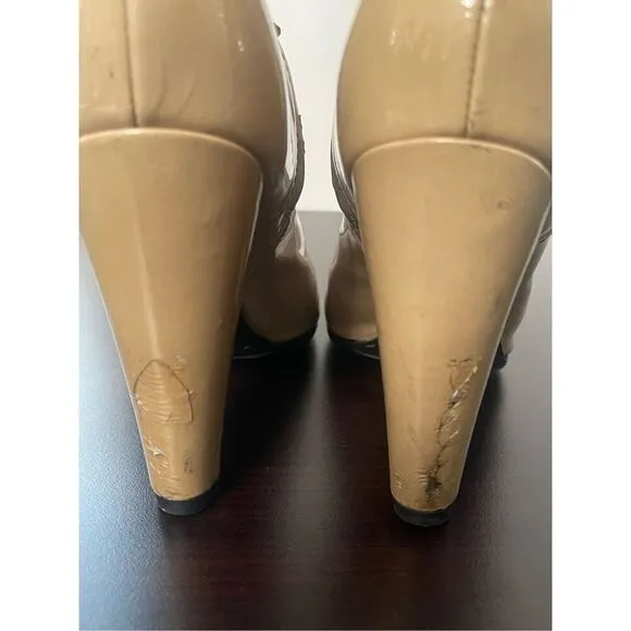 Burberry Patent Leather Boots Size 39